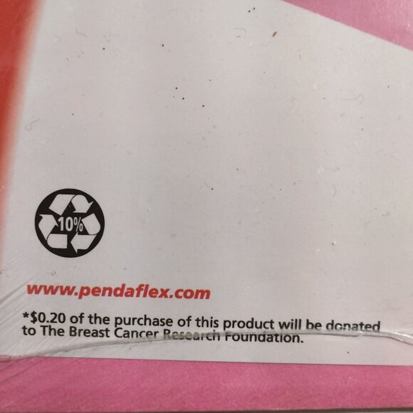 Pendaflex Pink File Folders Letter Size 10 Pack 3 Tab Positions - Picture 6 of 7